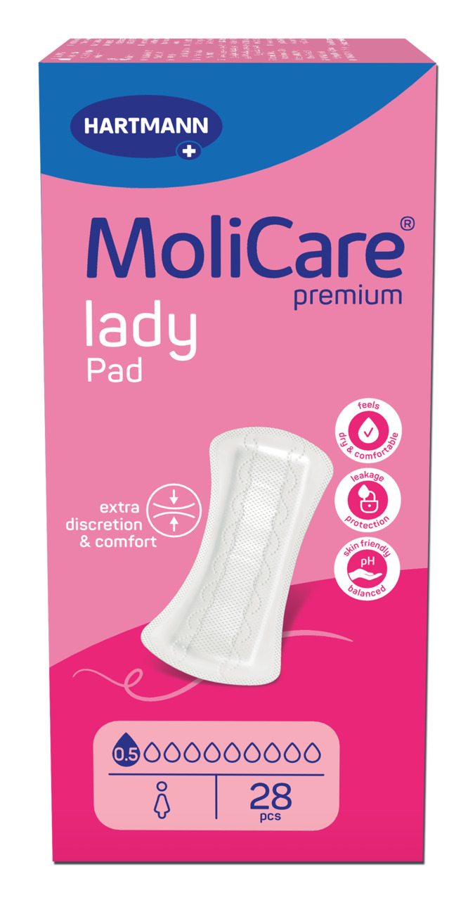 Vložky MoliCare Lady 0,5 kapky 