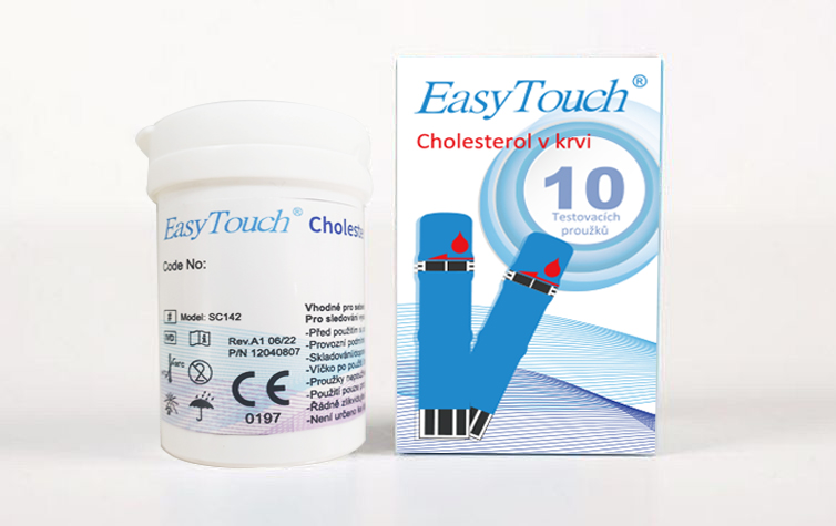 Proužky Easy Touch Cholesterol