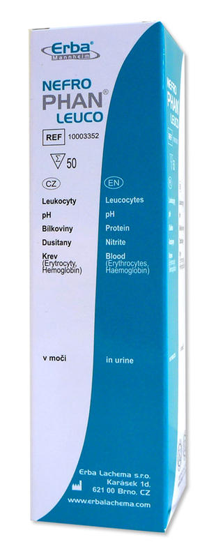 Proužky NefroPHAN leuco