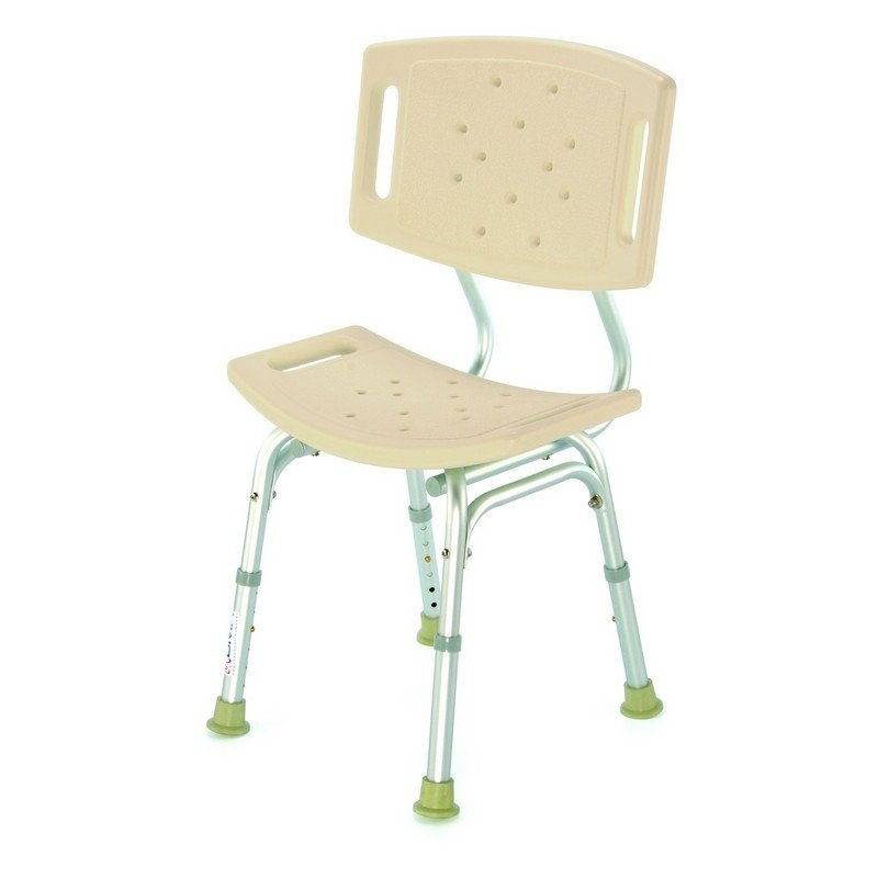 Sedačka do sprchy 4300 A zesílená s opěrkou