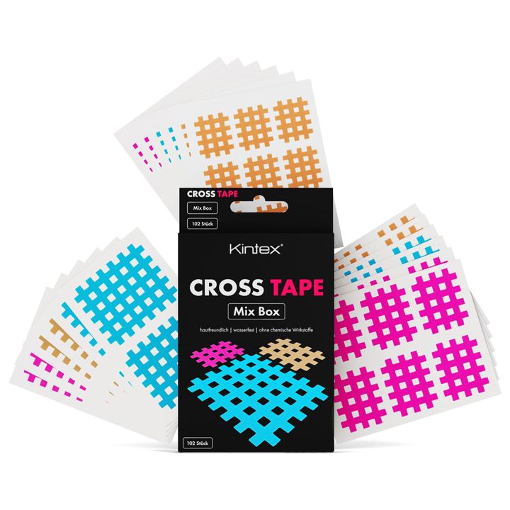 Tejp CROSS mix box 102ks, KINTEX