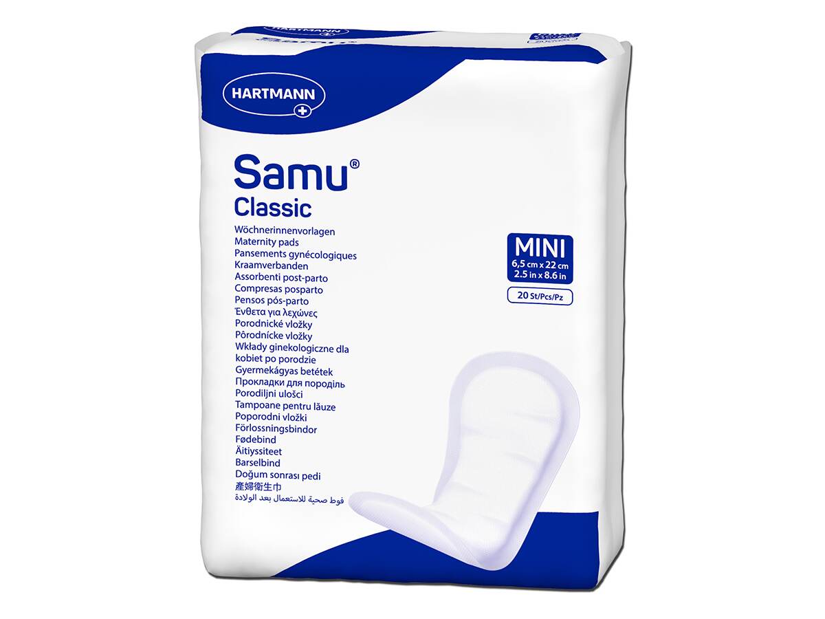 Vložky porodnické SAMU Classic Mini 9x23 cm 