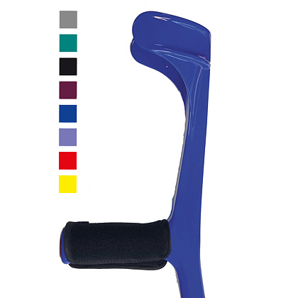 Vyměkčený návlek na rukojeť berlí a chodítek