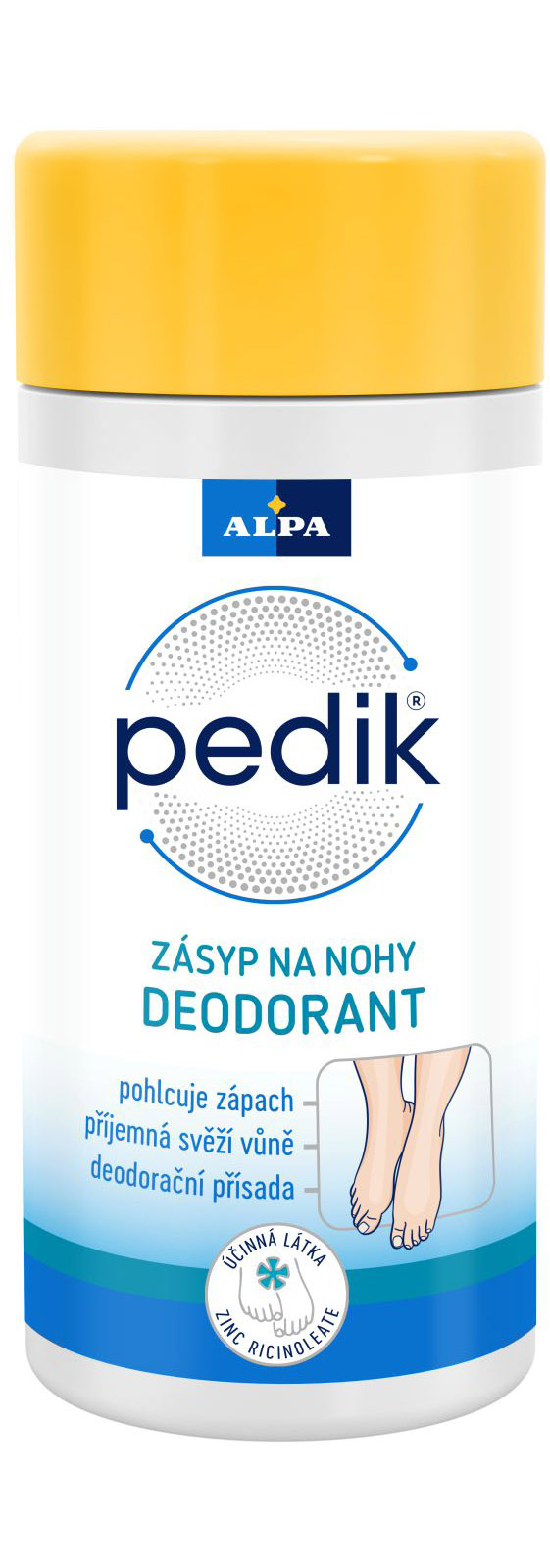 Zásyp na nohy Pedik 