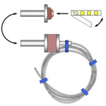 Bowie Dick Helix Test + 100 proužků Sterintech