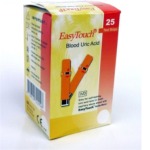 Proužky Easy Touch kyselina močová