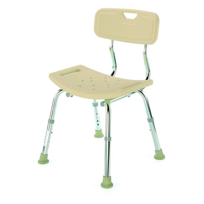 Sedačka do sprchy s opěradlem 537 A